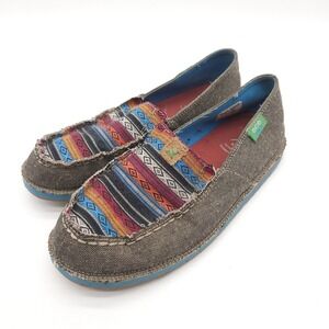 Twisted X (Womens‎ 7.5) Serape Driving Moc Slip On Eco TWX Shoes Aztec Loafer